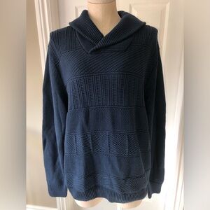 Chaps Knit Shawl Neck Sweater